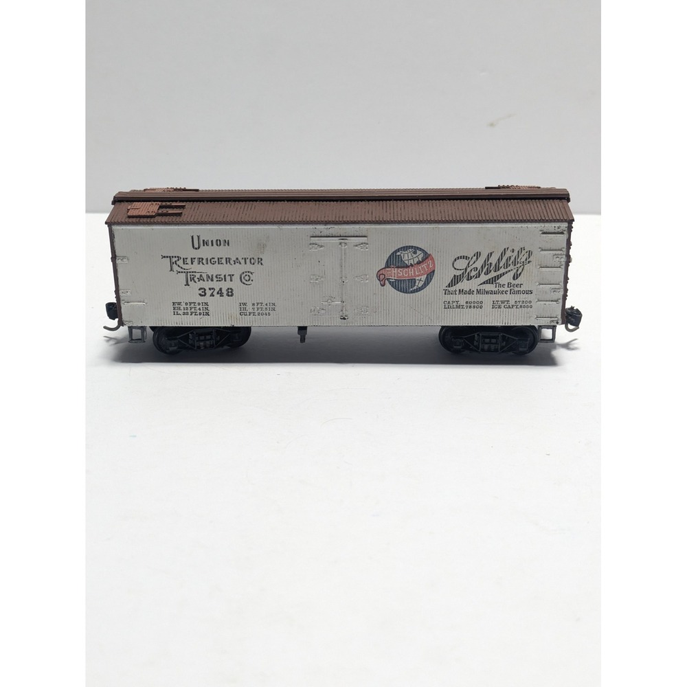 Roundhouse MDC Vintage HO Schlitz Beer Union Refrigerator Transit #3748 Reefer